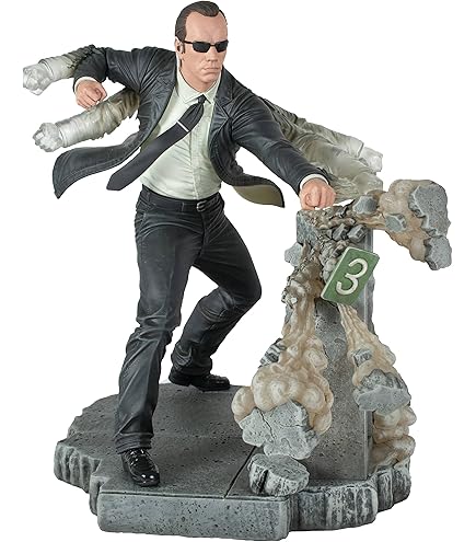 マトリックスTHE MATRIX GALLERYモーフィアス PVC スタチュー Diamond Select Toys The Matrix Gallery: Posąg Trinity Deluxe